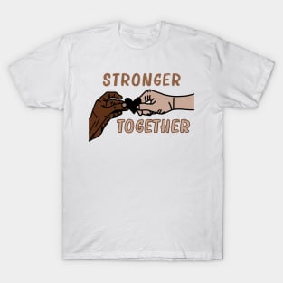 Stronger Together - Justice for George T-Shirt